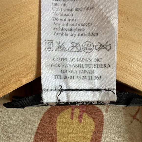 Cotelac Blouse button shirt pleated Small XS - Picture 12 of 12